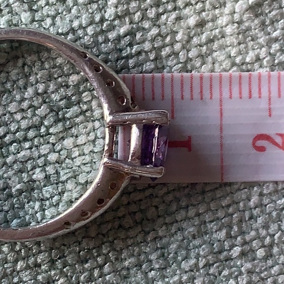 Amethyst Silver Ring - Picture 4 of 7